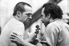 «Un reel ben beau, ben triste», en répétition : Germain Houde et Raymond Bouchard, 1979