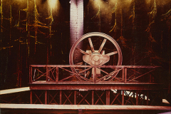 «Ils étaient venus pour», décor et éclairage par Denis Denoncourt, 1981