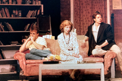 «Un sur six», Reynald Robinson, Marie-Ginette Guay, Yves Bourque, 1983. Photo: Guy Caufoppé.