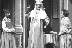 «Les femmes savantes», Marie-Christine Perreault, Yves Jacques, Simon Fortin. 1986. Photo: Léopold Rousseau.