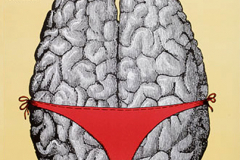 «Les femmes savantes», affiche signée Adam, 1986