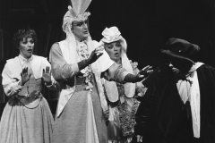 «Les femmes savantes», Lisette St-Gelais, Yves Jacques, Ghyslaine Vincent, Jacques Leblanc, 1986. Photo: Léopold Rousseau.