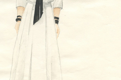 Une folie», costume créé par Caroline Drouin, 1986