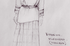 «Passion»,  costumes créés par Caroline Drouin, 1987
