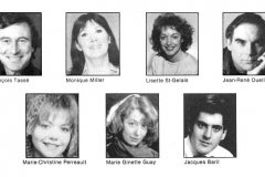 «Passion», distribution, 1987