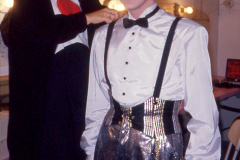 «Souriez Mlle Robi», Line Bussière et Yves Jacques en essayage, 1987