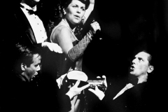 «Souriez Mlle Robi», Léa-Marie Cantin entourée de Simon Fortin, Yves Jacques,  Guy Thauvette, 1987
