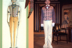 «Tailleur pour dames», Pierre Potvin, «Regarde Luce, je suis comme sur le dessin!», 1988. Photo: Luce Pelletier