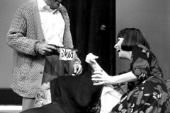 «Qui a peur de Virginia Woolf?» Jean Besré, Monique Miller, 1989 (photo: Léopold Rousseau)