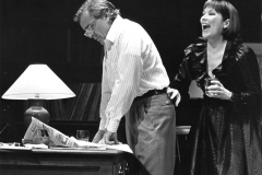 «Qui a peur de Virginia Woolf?», Jean Besré, Monique Miller, 1989 (photo: Léopold Rousseau