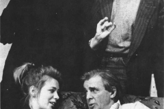 «Qui a peur de Virginia Woolf?» Céline Bonnier, Jean Besré, Monique Miller, Benoît Gouin, 1989 (photo: Léopold Rousseau)
