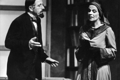 Topaze», Albert Millaire, Patricia Nolin, 1989 (photo: Léopold Rousseau)