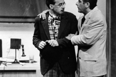 «Topaze»,, Pierre Potvin, Albert Millaire, 1989 (photo: Léopold Rousseau)