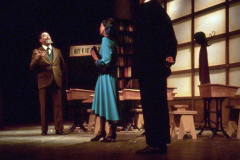 «Topaze», André Lachance, Patricia Nolin, Albert Millaire, 1989