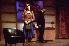 «Topaze», Carole Nadeau, Albert Millaire, 1989