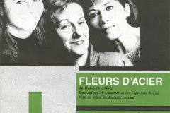 «Fleurs d_acier», couvert du programme, 1990