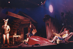 «Citrouille», Louis-Georges Girard, Brigitte Fournier, Chantal Giroux, Carole Nadeau, 1991 (photo: Léopold Rousseau)