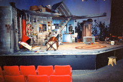 «Citrouille», Décor en montage. Conception: Maurice Day, 1991