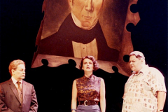 «Le point de non retour», André Lachance, Marie-Thérèse Fortin, John Applin, 1991 (photo : Léopold Rousseau)
