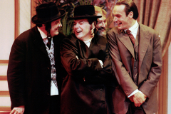 «Cent millions qui tombent»,  Jean-Jacqui Boutet, Simon Fortin, Roland Lepage, Benoît Gouin, 1992 (photo : Léopold Rousseau)