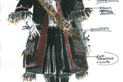 «Les fourberies de Scapin» (Argante), dessin de Denis Denoncourt, © 1993