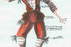 «Les fourberies de Scapin» (Scapin), dessin de Denis Denoncourt, © 1993