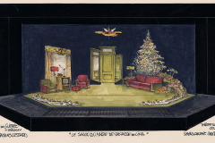 «Le gars de Québec», esquisse du décor par Paul Bussières, © Archives Paul Bussières, 1994